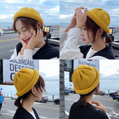 Új modell kötött női sapka - alkalmas télre