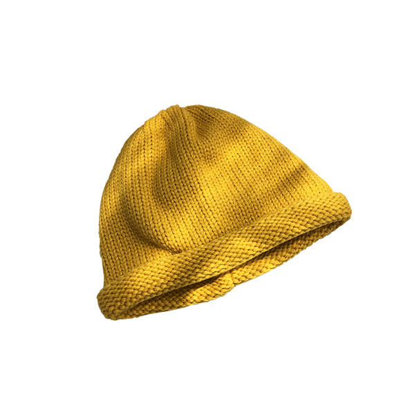 Új modell kötött női sapka - alkalmas télre