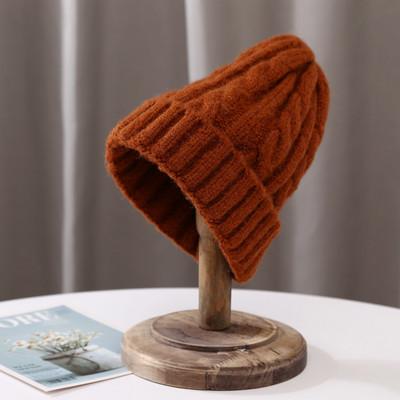 Καθημερινό πλεκτό γυναικείο καπέλο