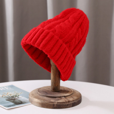 Καθημερινό πλεκτό γυναικείο καπέλο