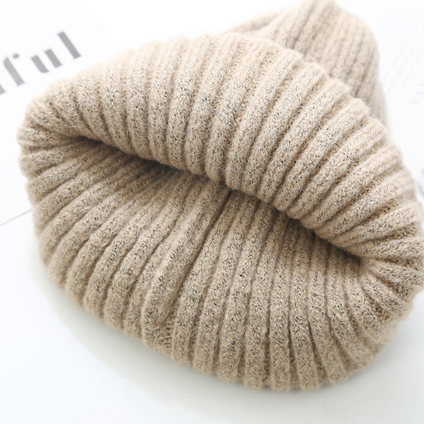 Kötött sapka sima mintás sok színben