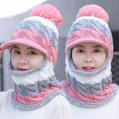 Téli kötött sapka pehellyel - többféle modell