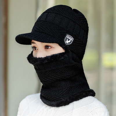 Téli kötött sapka pehellyel - többféle modell