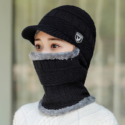 Téli kötött sapka pehellyel - többféle modell