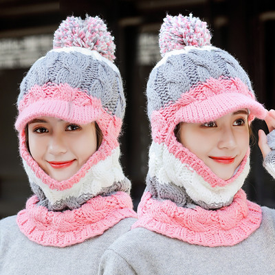 Téli kötött sapka pehellyel - többféle modell