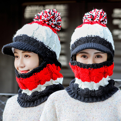 Téli kötött sapka pehellyel - többféle modell