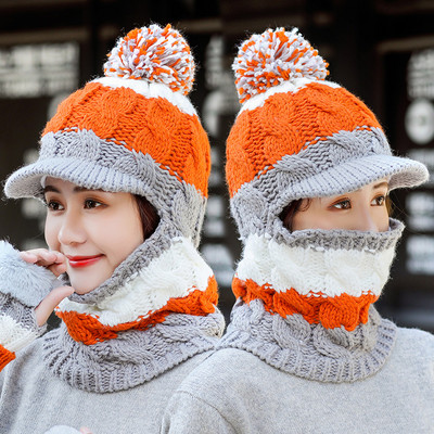 Téli kötött sapka pehellyel - többféle modell