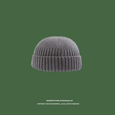 Πλεκτό γυναικείο καπέλο μονόχρωμο