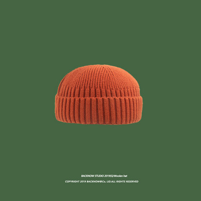 Πλεκτό γυναικείο καπέλο μονόχρωμο