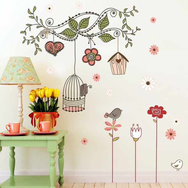 Öntapadó fali dekoráció gyerekszobába