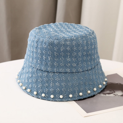 Új modell gyöngyös női sapka
