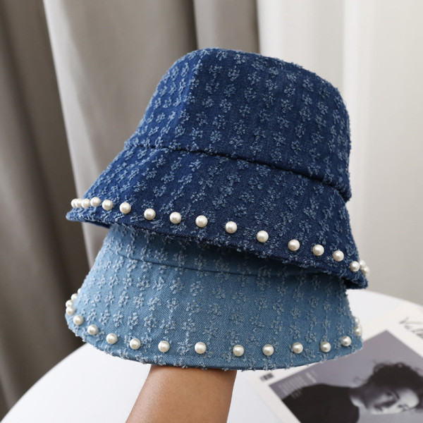 Új modell gyöngyös női sapka