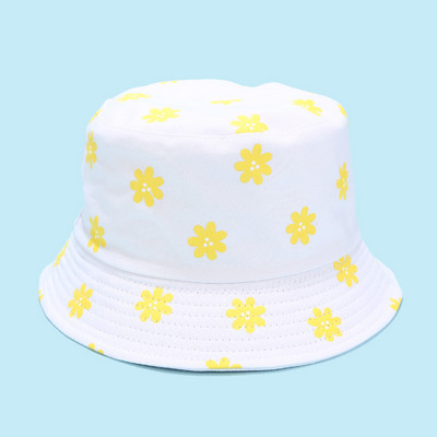 Καπέλ άνοιξης - καλοκαιριού - διπλής όψης