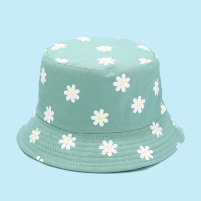 Καπέλ άνοιξης - καλοκαιριού - διπλής όψης