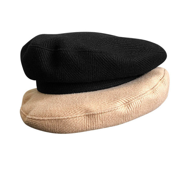 Χειμερινό μάλλινο γυναικείο καπέλο μπερέ