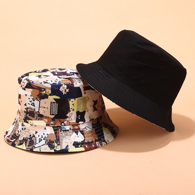 Lezser női kétoldalas horgászsapka