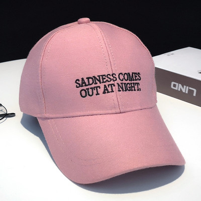 Άνοιξη-φθινοπωρινό γυναικείο καπέλο με κέντημα και γείσο