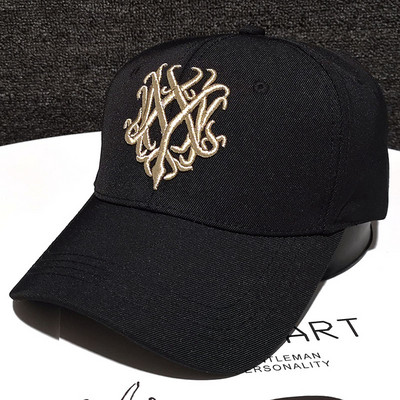 Άνοιξη-φθινοπωρινό γυναικείο καπέλο με κέντημα και γείσο