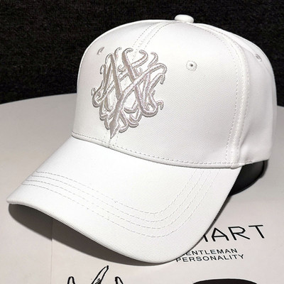 Άνοιξη-φθινοπωρινό γυναικείο καπέλο με κέντημα και γείσο