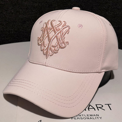 Άνοιξη-φθινοπωρινό γυναικείο καπέλο με κέντημα και γείσο