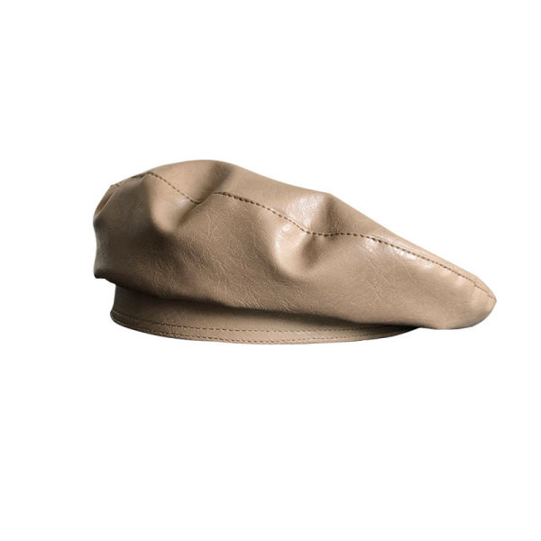 Aktuális női svájcisapka eco bőrből