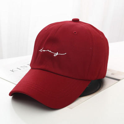 Casual καπέλο με κέντημα - για άνδρες και γυναίκες