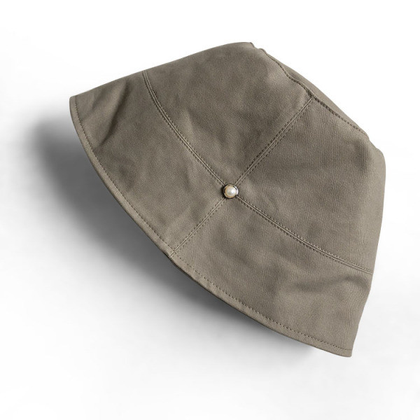 Γυναικείο καπέλο από ύφασμα και πέρλες