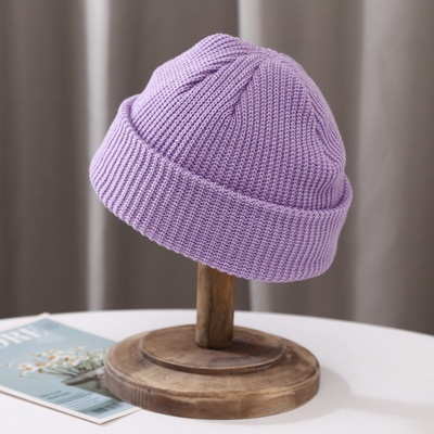 Καθημερινό πλεκτό καπέλο κατάλληλο για άνδρες και γυναίκες