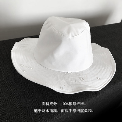 Υφασμάτινο αδιάβροχο γυναικείο καπέλο