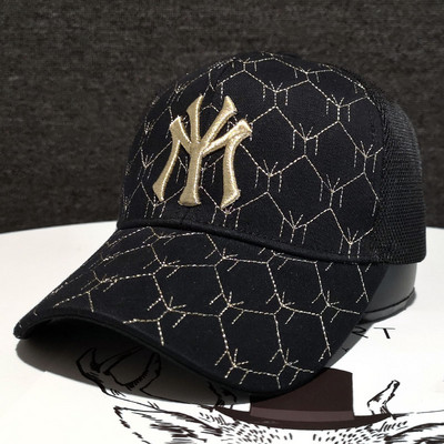 Új modell női sapka napellenzővel és hímzéssel