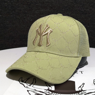 Új modell női sapka napellenzővel és hímzéssel