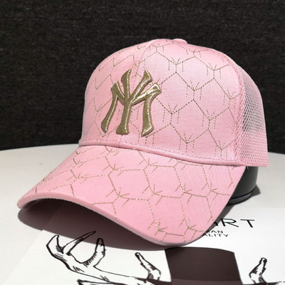 Új modell női sapka napellenzővel és hímzéssel