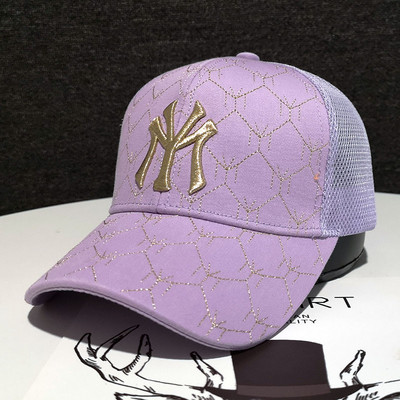 Új modell női sapka napellenzővel és hímzéssel