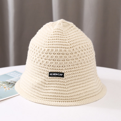 Női kötött horgászsapka