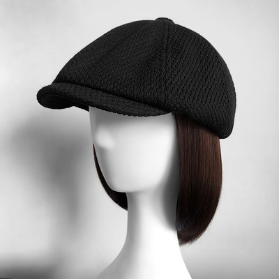 Μοντέρνο γυναικείο χειμερινό υφαντικό καπέλο