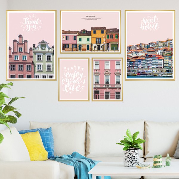 Isekleepuv seinakaunistus kirjaga