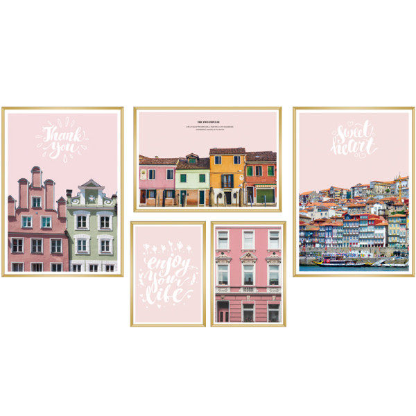 Isekleepuv seinakaunistus kirjaga