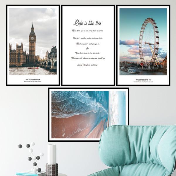 Lipdukas ant sienos su užrašais