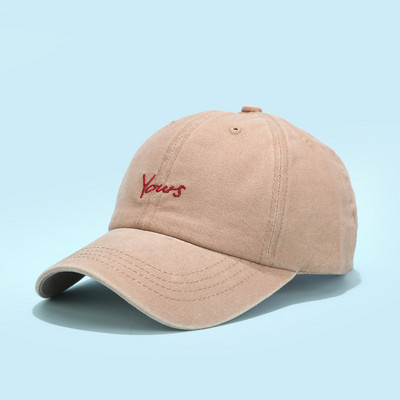 Ljetna bejzbol kapa s izvezenim natpisom