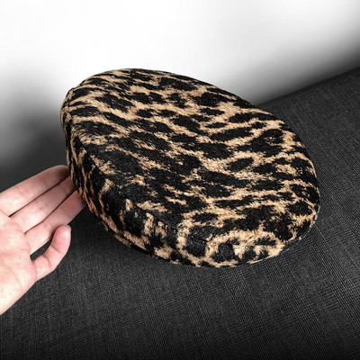 Leopárdmintás női sapka - beret típusú