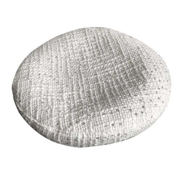 Női kockás barett típusú kövekkel díszített sapka