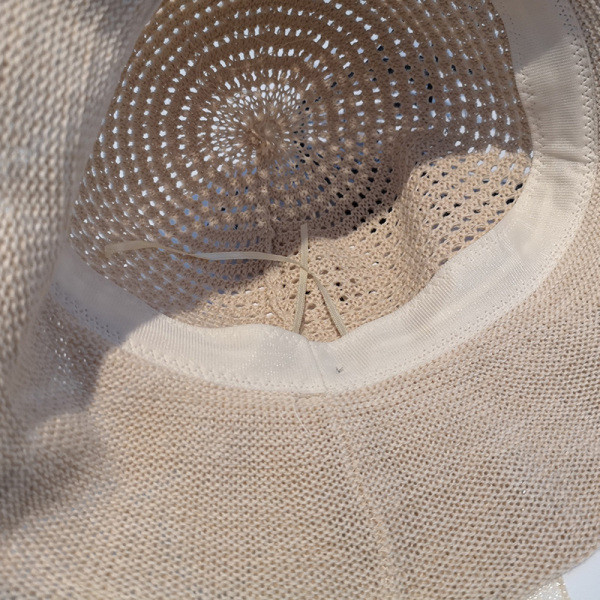 Új modell női kötött sapka - szalaggal