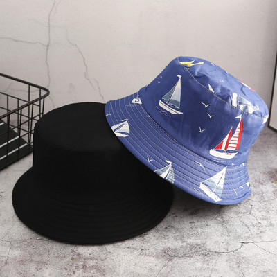 Καλοκαιρινό καπέλο με χρωματιστό μοτίβο