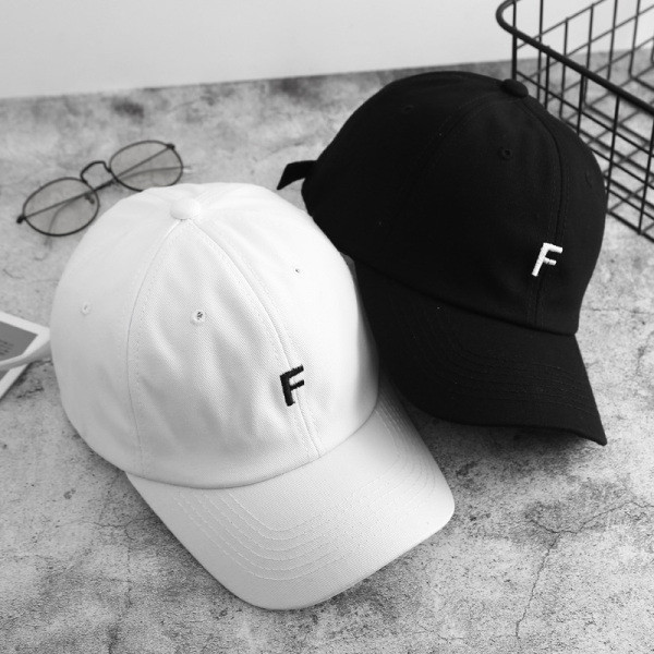 Textil baseball sapka fehér és fekete színben