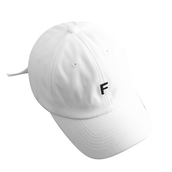 Textil baseball sapka fehér és fekete színben