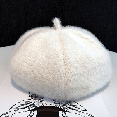 Μοντέρνο γυναικείο καπέλο τύπου μπερέ - σε διάφορα χρώματα