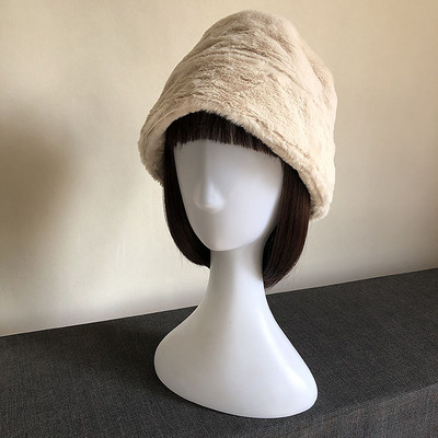 Téli női kalap sima modell