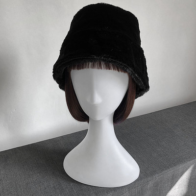 Téli női kalap sima modell