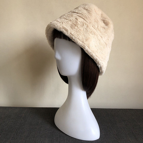 Téli női kalap sima modell