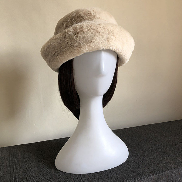 Téli női kalap sima modell